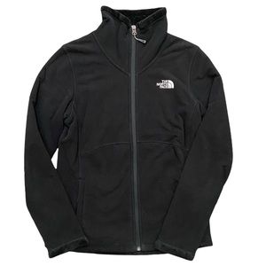 The North Face Women's Fleece Full Zip Jacket Black Small